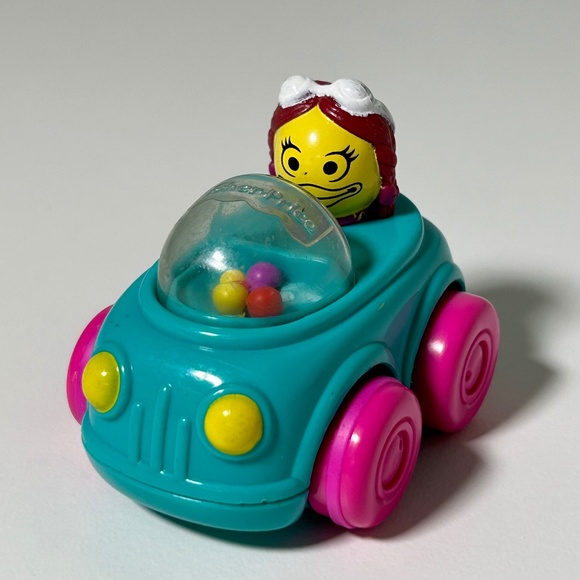 Vintage 90s Happy Meal Fisher Price Birdie Popper Car (13E) - Picture 1 of 7